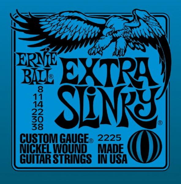 Ernie Ball - 2225 Extra Slinky Nickel Wound