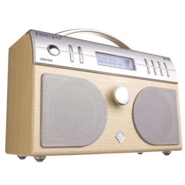 Intempo - Radio Digitale PG01 DAB/FM - Wood Silver