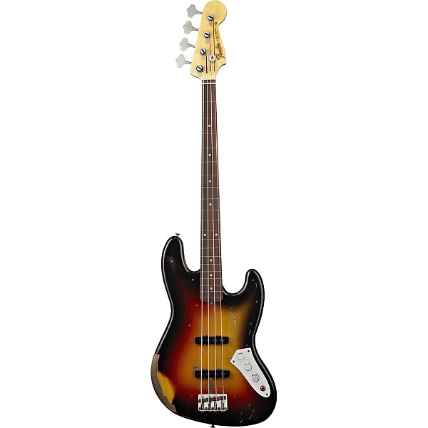 Fender - Custom Shop Tribute - Jaco Pastorius Tribute Jazz Bass Fretless 3-Color Sunburst