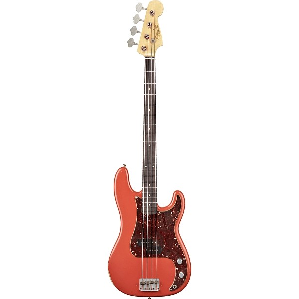 Fender - Custom Shop Artist - Pino Palladino Signature Precision Bass Fiesta Red Rosewood