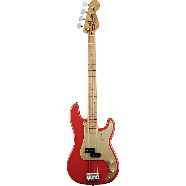 Fender - Classic - ‘50s Precision Bass Fiesta Red Maple
