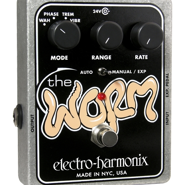 Electro Harmonix - Worm - Wah/Phaser/Vibrato/Tremolo Analogico