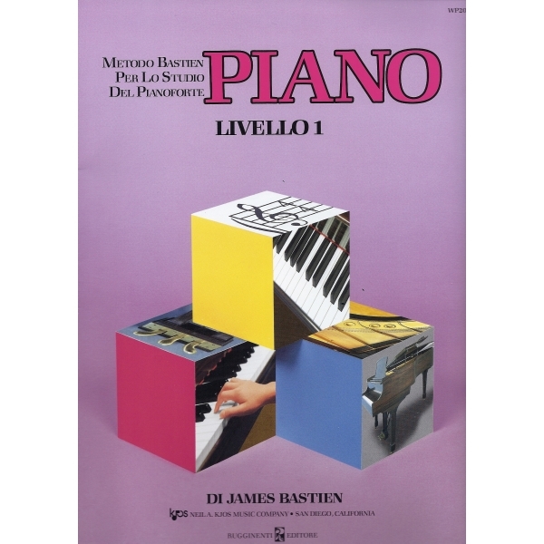 Rugginenti Editore - [WP201I] James Bastien - Piano Livello 1 (9788876651809)