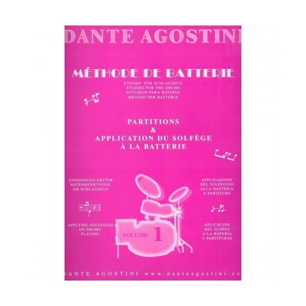 Dante Agostini - Dante Agostini - Metodo per Batteria - Volume 1 (9790707005019)