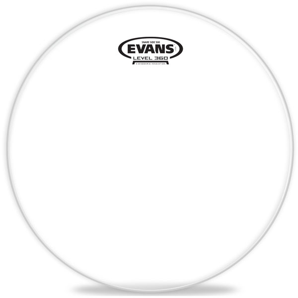 Evans - S14R50 Clear 500 Snare Side Pelle per Rullante 14"