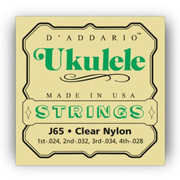 D'Addario - [J65] Muta corde per Ukulele