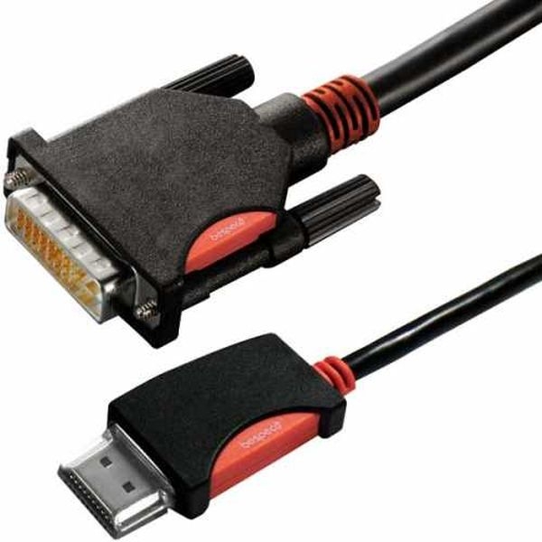 Bespeco - [SLHD180] Cavo Audio/Video  HDMI M / DVI-D - 1,8 Mt