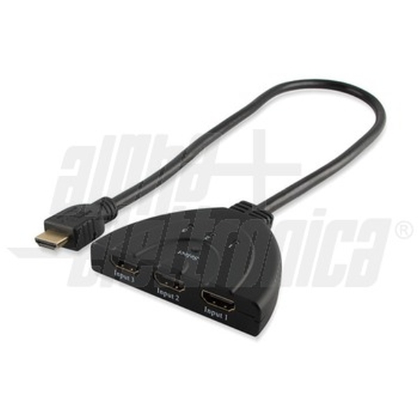Alpha Elettronica - [CT205/6] Commutatore HDMI®, 3 in - 1 out
