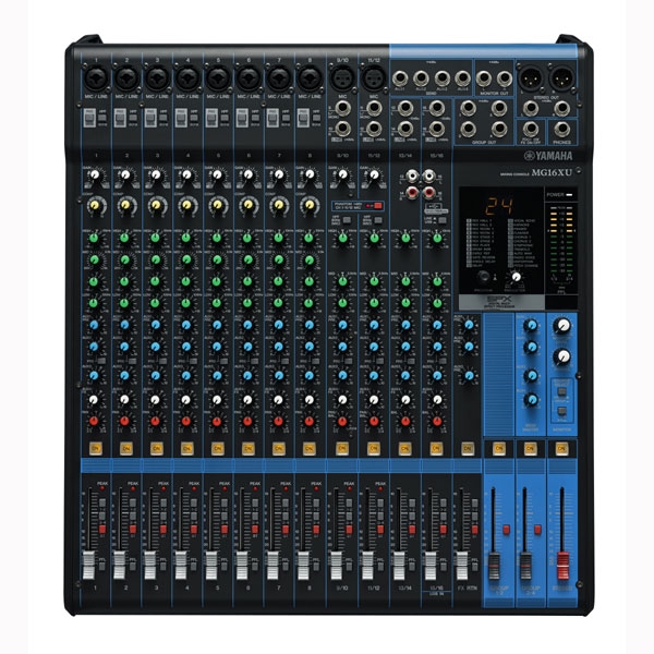 Yamaha - [MG16XU] Mixer 16 canali con effetti e USB