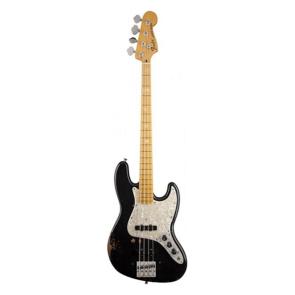 Fender - Custom Shop Limited Edition - [1554202806] Geddy Lee 72 J. Bass Relic - Black