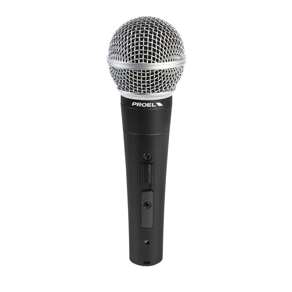 Proel - DM580LC Microfono Dinamico con Interruttore