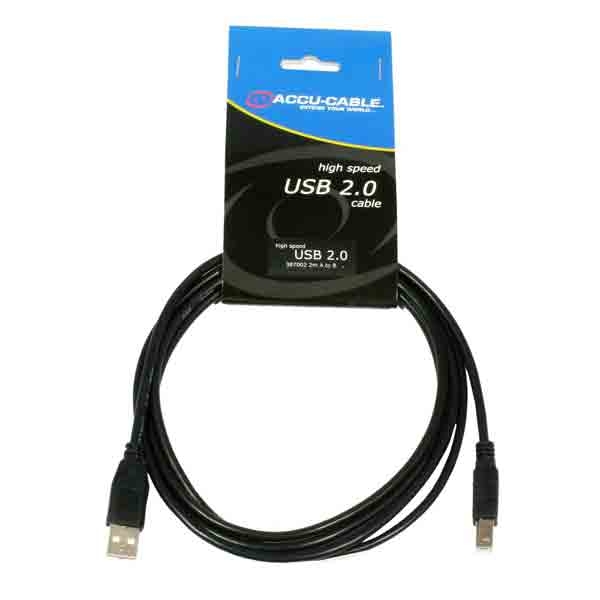 Accu-Cable - [AC-USB-AB/3] Cavo USB 3 Mt.  A/B-2.0