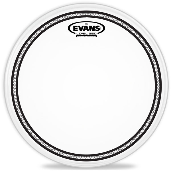 Evans - EC2S Frosted - EC2 - 10" frosted SST x tom/rullante