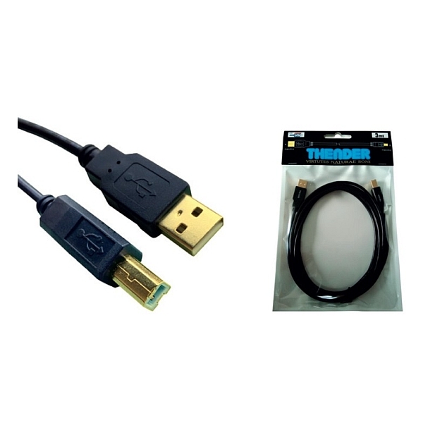 Thender - [31-131] Cavo USB 2.0 tipo A M > tipo B M 1,5mt