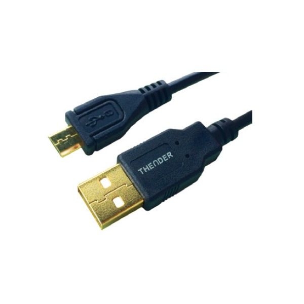 Thender - [31-160] Cavo USB 2.0 tipo A M > tipo micro B M 0,7mt