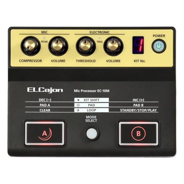 Roland - EC10M - MICROFONO A CLIP E PROCESSORE EFFETTI PER CAJON