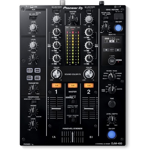 Pioneer - DJM 450 K Mixer 2 canali dj pro