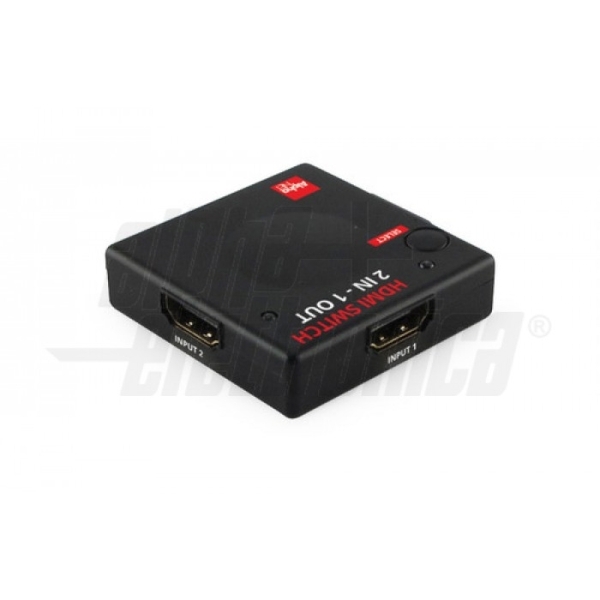 Alpha Elettronica - CT200/6 Commutatore HDMI, 2 in - 1 out