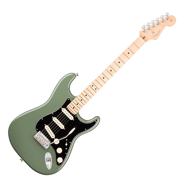 Fender - American Standard - 0113012776 Chitarra Elettrica Stratocaster Color Verde Oliva