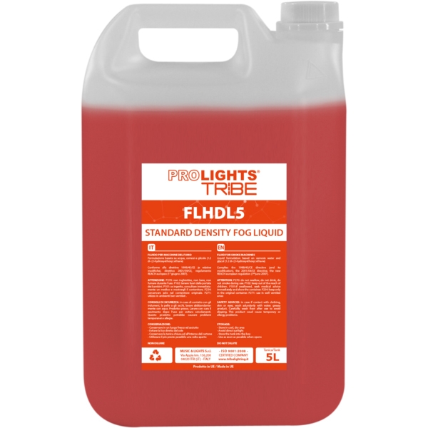Prolights - [FLHDL5] Liquido per macchina effetto fumo 5 Lt.