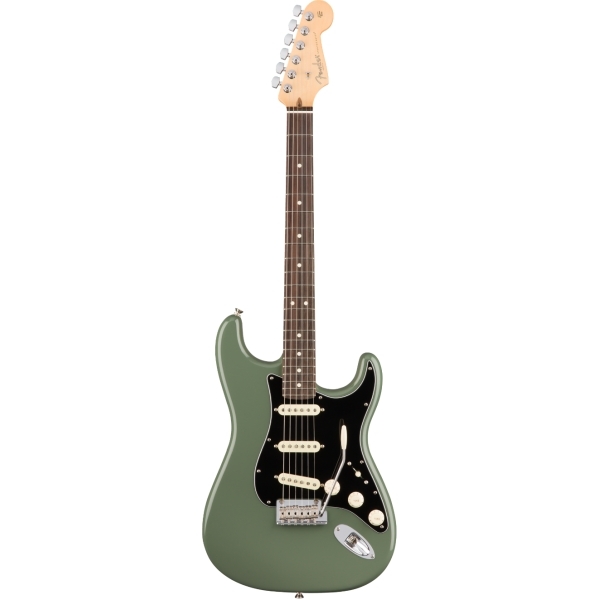 Fender - American Professional - Stratocaster Antique Olive, Rosewood Fingerboard 0113010776