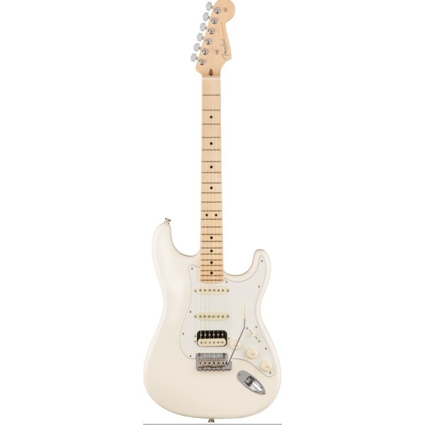 Fender - American Professional - Stratocaster HSS Shawbucker Olympic White, Maple Fingerboard 0113042705