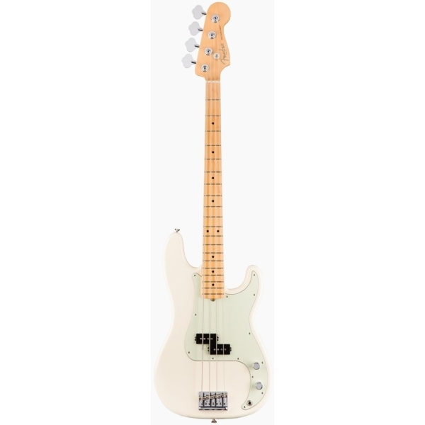 Fender - American Professional - Precision Bass Olympic White, Maple Fingerboard 0193612705